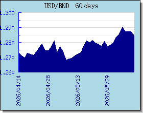 BND Wechselkurse Tabelle und Grafik